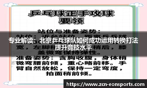 专业解读：北京乒乓球队如何成功运用转换打法提升竞技水平